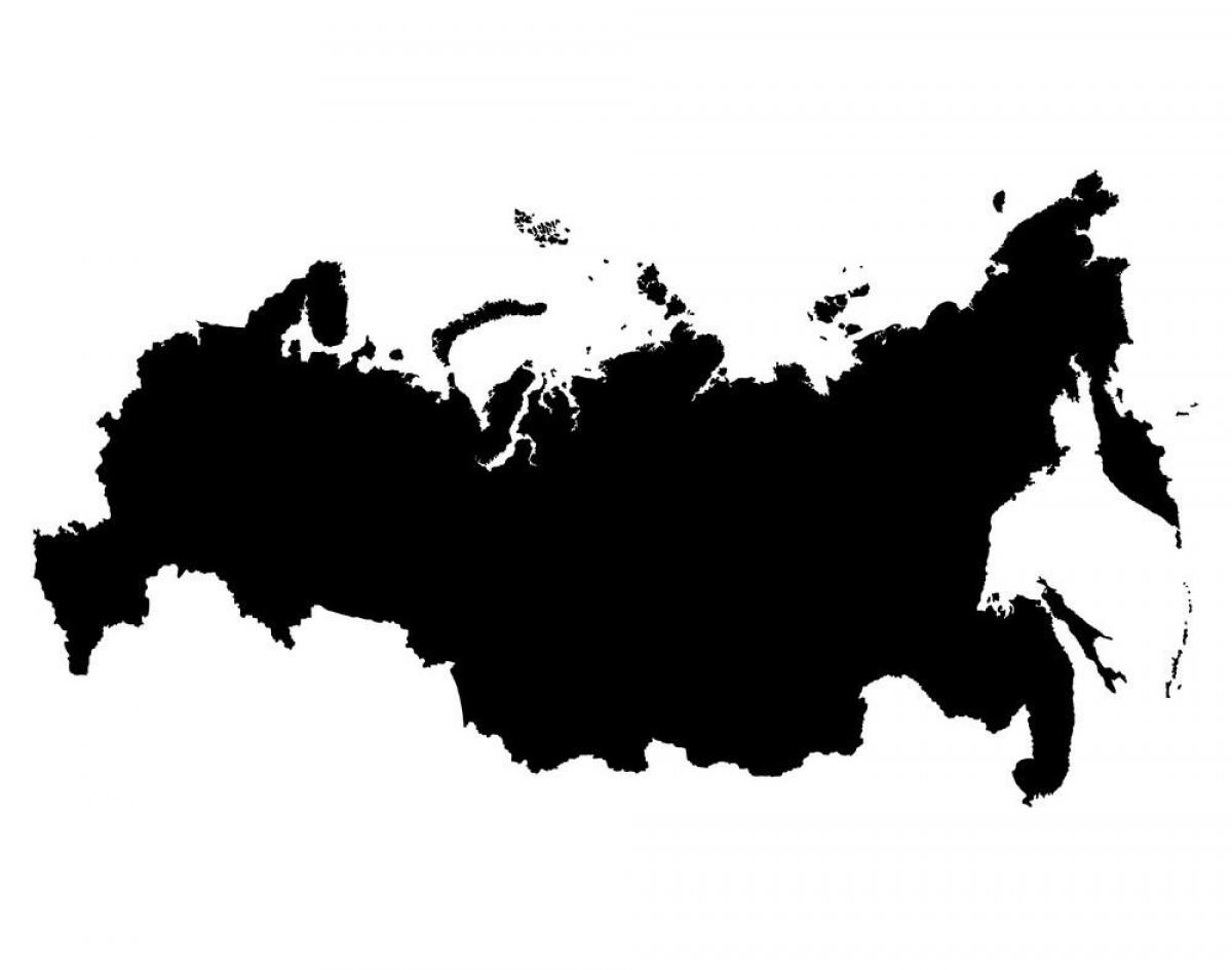 Russland Vektor-Karte